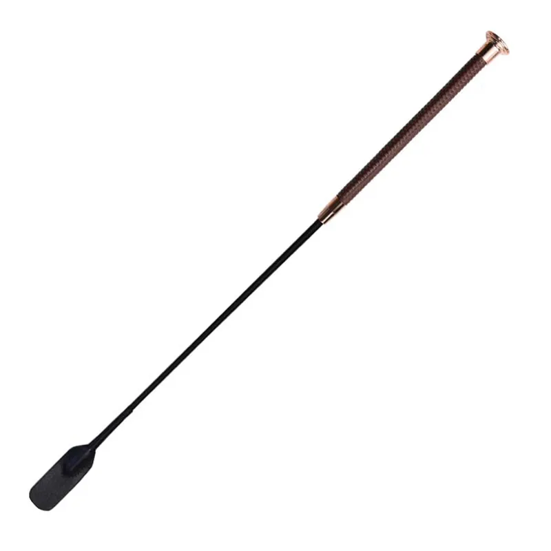 Woof Wear Diamond Riding Whip - Chocolate